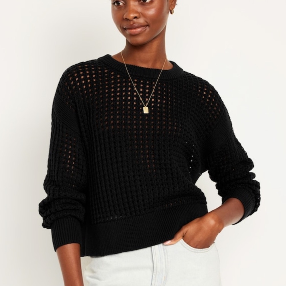 Old navy open stitch sweater